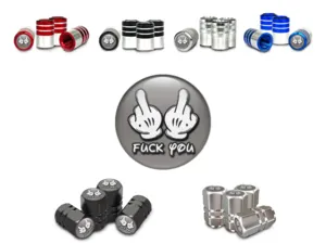 Wheels Valve Covers for Motorcycles Universal Fit